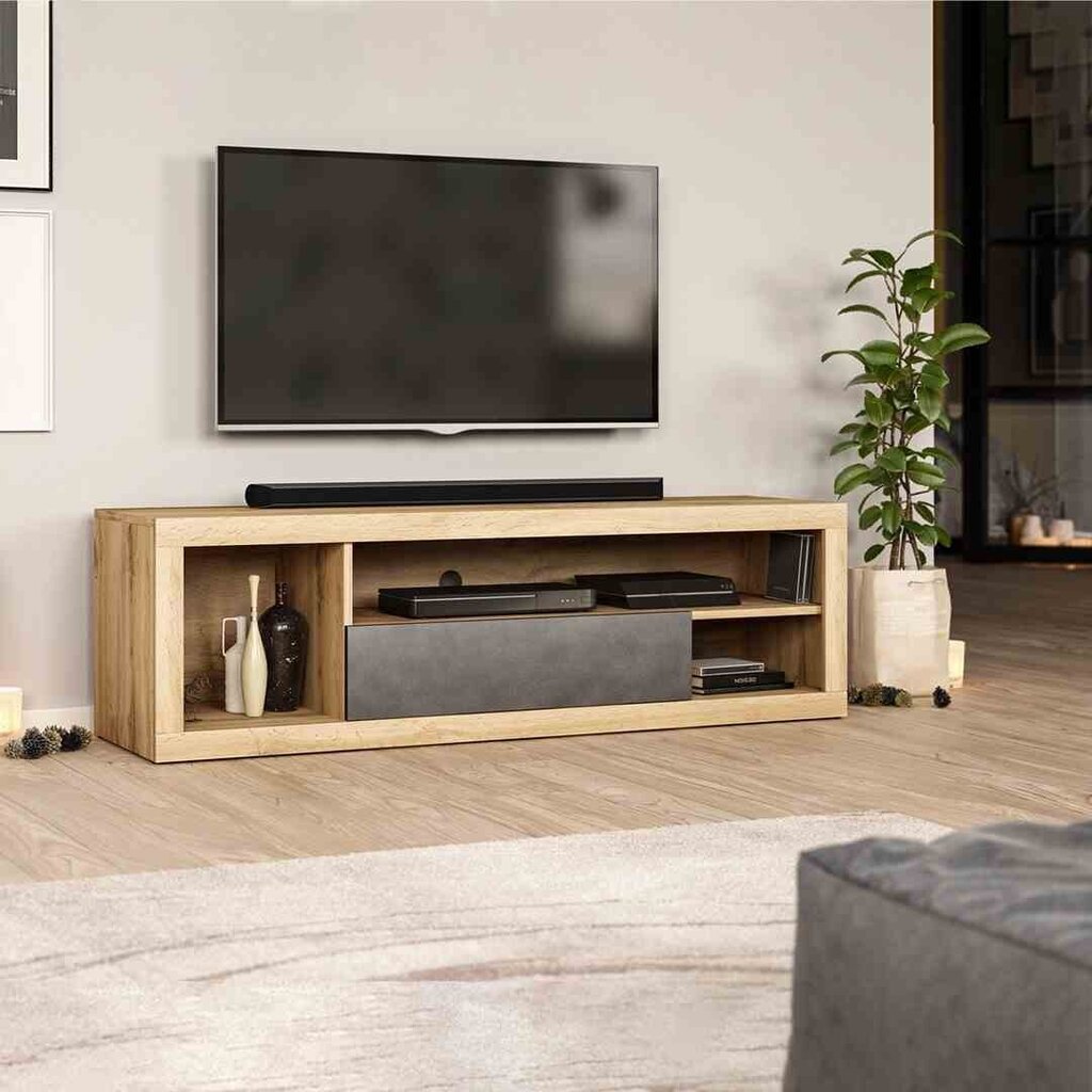 Tv-laud Hakano Tribus, pruun hind ja info | Televiisori alused | hansapost.ee