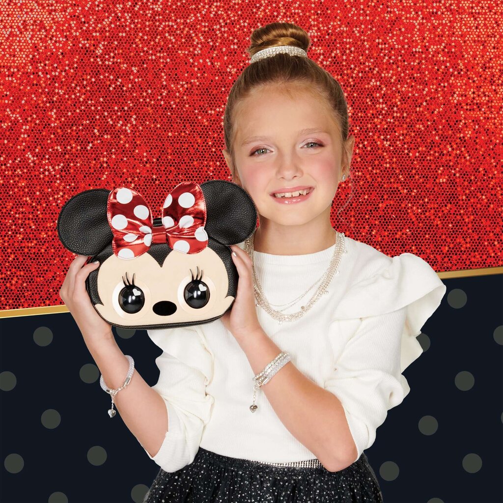 Interaktiivne käekott Purse Pets Disney Minnie Mouse hind ja info | Mänguasjad tüdrukutele | hansapost.ee