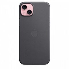 Apple iPhone 15 Plus FineWoven Case with MagSafe - Black MT423ZM/A цена и информация | Чехлы для телефонов | hansapost.ee