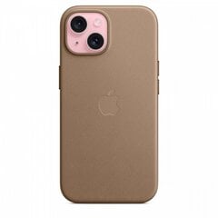Apple iPhone 15 FineWoven Case with MagSafe - Taupe MT3C3ZM/A цена и информация | Чехлы для телефонов | hansapost.ee