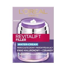 Näokreem L'Oréal Paris Revitalift Filler, 50 ml цена и информация | Кремы для лица | hansapost.ee