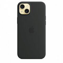 Apple iPhone 15 Plus Silicone Case with MagSafe - Black MT103ZM/A цена и информация | Чехлы для телефонов | hansapost.ee