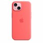 Apple Silicone Case MagSafe MT0V3ZM/A Guava цена и информация | Telefonide kaitsekaaned ja -ümbrised | hansapost.ee