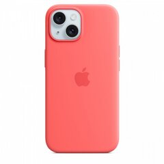 Apple iPhone 15 Silicone Case with MagSafe - Guava MT0V3ZM/A цена и информация | Чехлы для телефонов | hansapost.ee