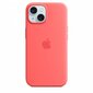 Apple Silicone Case MagSafe MT0V3ZM/A Guava цена и информация | Telefonide kaitsekaaned ja -ümbrised | hansapost.ee