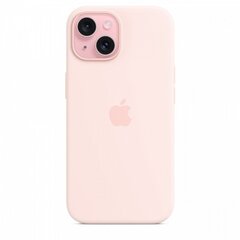 Apple iPhone 15 Silicone Case with MagSafe - Light Pink MT0U3ZM/A цена и информация | Чехлы для телефонов | hansapost.ee