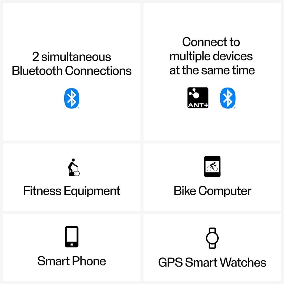 Polar H10 Bluetooth M-XXL, Black Crush цена и информация | Nutikellade aksessuaarid ja tarvikud | hansapost.ee