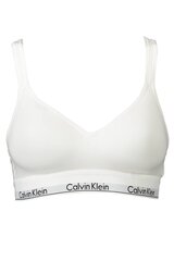 Спортивный бюстгальтер для женщин Calvin Klein, белый цена и информация | Спортивная одежда для женщин | hansapost.ee