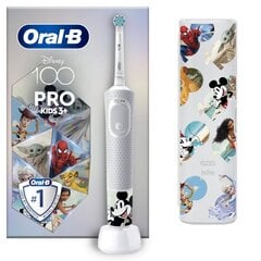 Oral-B Vitality Pro Kids 3+ Disney 100 + Travel Case hind ja info | Elektrilised hambaharjad | hansapost.ee