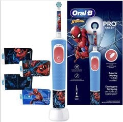 Oral-B Vitality Pro Kids 3+ Spiderman цена и информация | Электрические зубные щетки | hansapost.ee