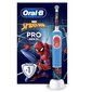 Oral-B Vitality Pro Kids 3+ Spiderman цена и информация | Elektrilised hambaharjad | hansapost.ee