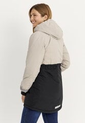 Куртка женская зимняя Cellbes SARA, бежево-черная цена и информация | Женские куртки | hansapost.ee