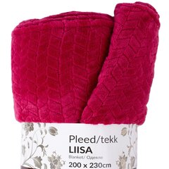 Liisa pleed, 200x230 cm hind ja info | Pleedid, voodikatted ja päevatekid | hansapost.ee