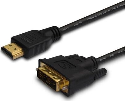 SavioCL10, HDMI/DVI-D, 1.5 m цена и информация | Juhtmed ja kaablid | hansapost.ee