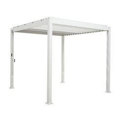 Varikatus Mirador, 3x4 m, valge hind ja info | Varikatused ja aiatelgid | hansapost.ee