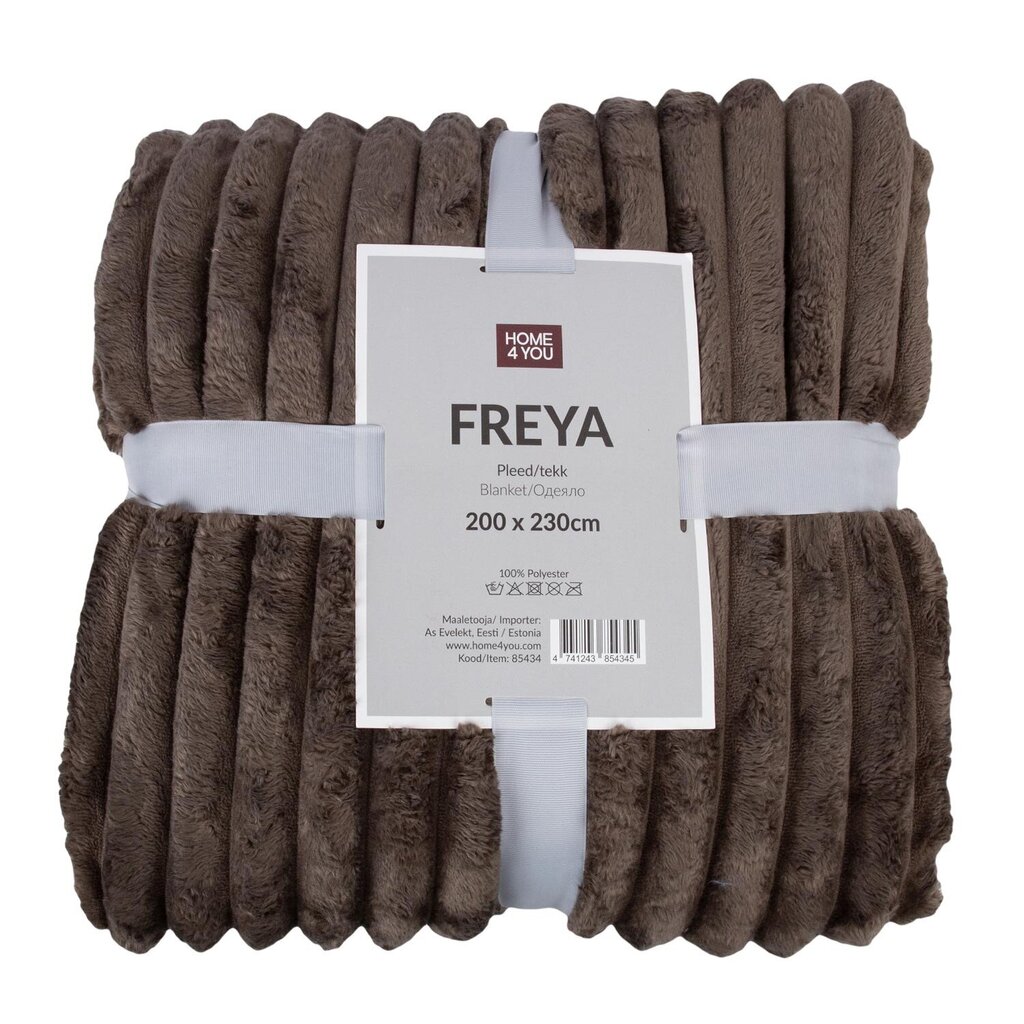 Freya pleed XL, 200x230cm hind ja info | Pleedid, voodikatted ja päevatekid | hansapost.ee