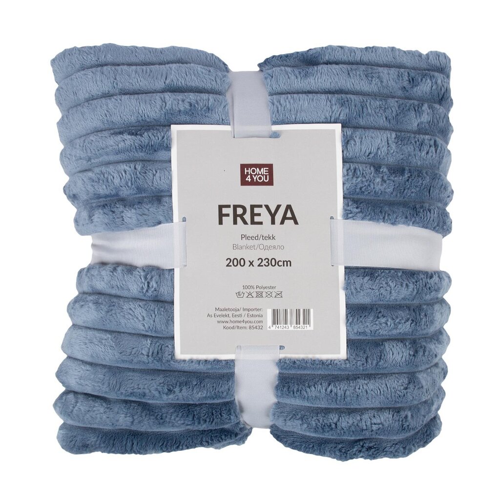 Freya pleed XL, 200x230cm цена и информация | Pleedid, voodikatted ja päevatekid | hansapost.ee