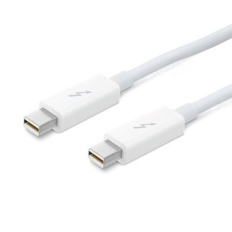 Apple Thunderbolt Cable (2 m, white) - MD861ZM/A цена и информация | Juhtmed ja kaablid | hansapost.ee