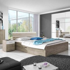 Voodi Hakano Symphony, 160x200 cm, pruun price and information | Beds | hansapost.ee