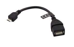Адаптер Esperanza EB180 USB B MICRO / USB A OTG цена и информация | Адаптеры и USB-hub | hansapost.ee
