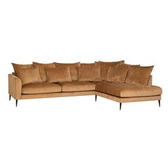 Corner sofa LARTES right corner, brown цена и информация | Угловые диваны | hansapost.ee