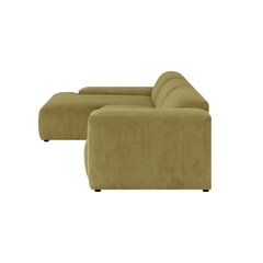 Corner sofa LEHTE 3-seater, left corner, green цена и информация | Угловые диваны | hansapost.ee