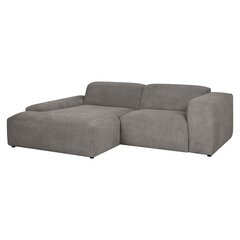 Corner sofa LEHTE left corner, grey цена и информация | Угловые диваны | hansapost.ee