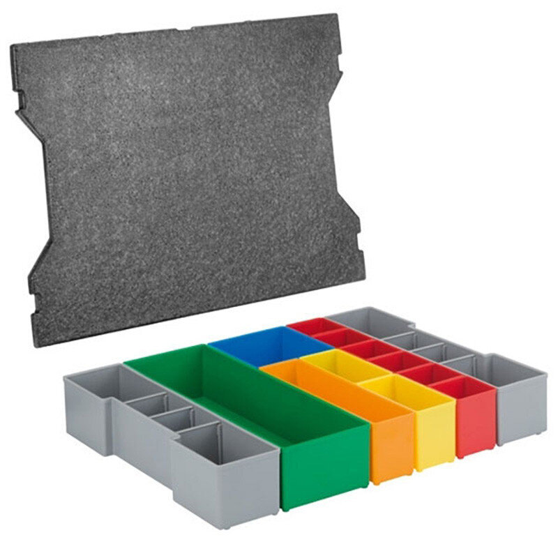 L-BOXX INSET BOX KOMPLEKT PROFESSIONAL KARBID VÄIKESE SUURUSE OSADE HOIDAMISEKS 1600A016N8 цена и информация | Tööriistakastid, tööriistakotid ja -kärud | hansapost.ee