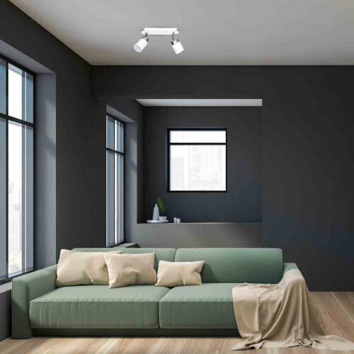 Milagro JOKER WHITE 2xGU10 ceiling lamp hind ja info | Laelambid | hansapost.ee
