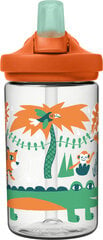 Laste joogipudel Camelbak Eddy+Kids Jungle Animals 400 ml, oranž hind ja info | Joogipudelid | hansapost.ee