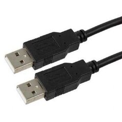 Kaabel Gembird USB 2.0 AM/AM Cable, 6FT, must hind ja info | Juhtmed ja kaablid | hansapost.ee