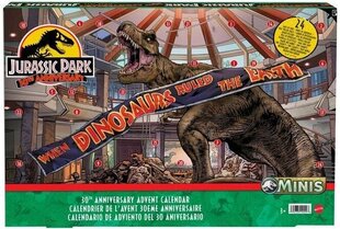 Advendikalender Jurassic World HTK45 hind ja info | Mänguasjad poistele | hansapost.ee