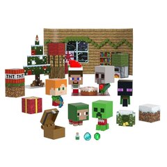 Advendikalender Minecraft Mob Head Advent Calendar (2023) цена и информация | Игрушки для мальчиков | hansapost.ee