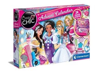 Advendikalender Clementoni Crazy Chic Advent Calendar 78797 hind ja info | Mänguasjad tüdrukutele | hansapost.ee