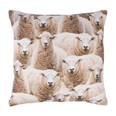 Подушка HOLLY 45х45см, овца цена и информация | Декоративные подушки и наволочки | hansapost.ee