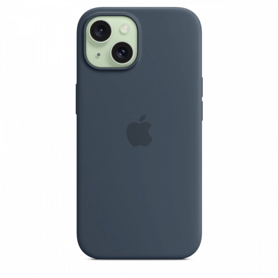 Apple Silicone Case MagSafe MT0N3ZM/A Storm Blue hind ja info | Telefonide kaitsekaaned ja -ümbrised | hansapost.ee
