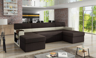 Pehme nurgadiivan Eltap Markos, pruun/beež price and information | Corner sofas and corner sofa beds | hansapost.ee