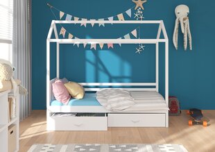 Кровать ADRK Furniture Rose 80x190 см, розовая цена и информация | Детские кровати | hansapost.ee