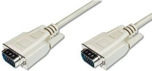 Assmann AK-310100-018-E, VGA, 1.8 m цена и информация | Кабели и провода | hansapost.ee