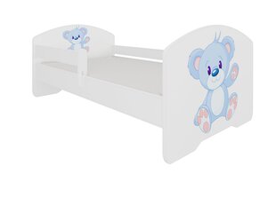 Детская кровать ADRK Furniture Pepe blue Bear, 80х160 см, разные цвета цена и информация | Детские кровати | hansapost.ee