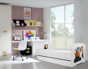 Lastevoodi ADRK Furniture Pepe digger, 80x160 cm, erinevad värvid цена и информация | Детские кровати | hansapost.ee