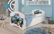 Lastevoodi ADRK Furniture Pepe Police, 70x140 cm, erinevad värvid hind ja info | Lastevoodid | hansapost.ee