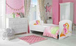 Lastevoodi ADRK Furniture Pepe Girl with unicorn, 70x140 cm, erinevad värvid цена и информация | Детские кровати | hansapost.ee