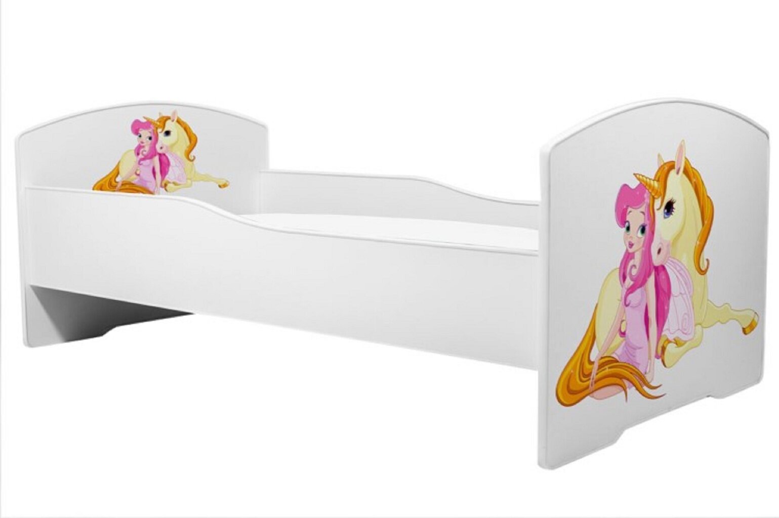 Lastevoodi ADRK Furniture Pepe Girl with unicorn, 70x140 cm, erinevad värvid цена и информация | Lastevoodid | hansapost.ee