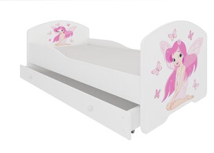 Детская кровать ADRK Furniture Pepe Girl with wings, 80x160 см, разных цветов цена и информация | Детские кровати | hansapost.ee