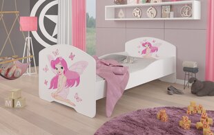 Lastevoodi ADRK Furniture Pepe Girl with wings, 80x160 cm, erinevad värvid цена и информация | Детские кровати | hansapost.ee