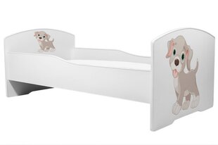 Lastevoodi ADRK Furniture Pepe dog, 80x160 cm, erinevad värvid hind ja info | Lastevoodid | hansapost.ee