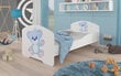 Lastevoodi ADRK Furniture Pepe blue Bear, 70x140 cm, erinevad värvid цена и информация | Lastevoodid | hansapost.ee