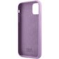 Karl Lagerfeld KLHCN61SKSVGU iPhone 11 | XR 6.1" purpurowy|purple hardcase Silicone Signature hind ja info | Telefonide kaitsekaaned ja -ümbrised | hansapost.ee