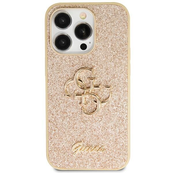 Guess Glitter Script Big 4G Case GUHCP13LHG4SGD цена и информация | Telefonide kaitsekaaned ja -ümbrised | hansapost.ee